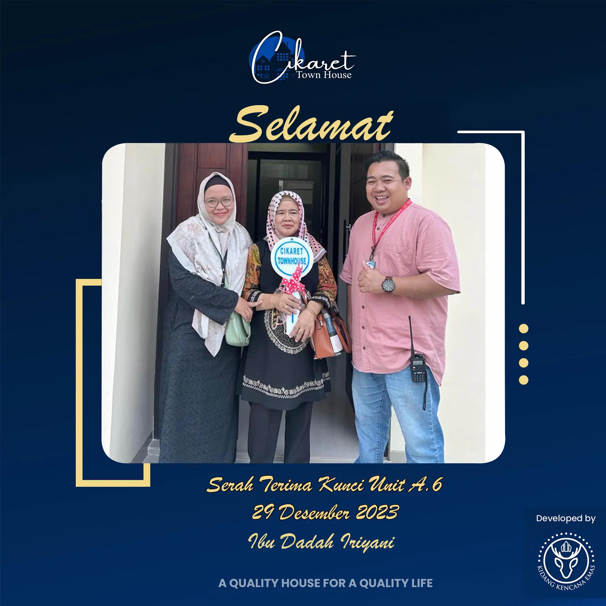 serah terima bu dadah 1